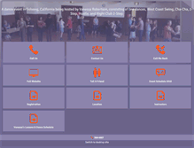 Tablet Screenshot of centralcoastcountrydance.com